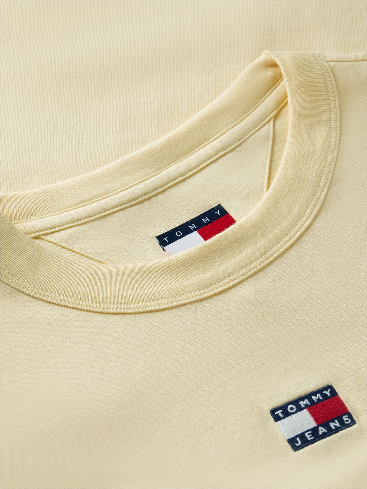 Tommy Jeans Badge Boxy T-Shirt — Day Lily