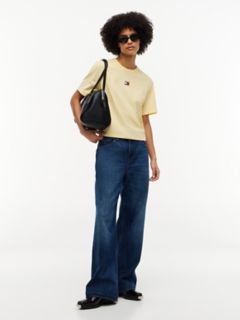 Tommy Jeans Badge Boxy T-Shirt — Day Lily 2