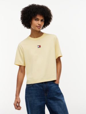 Tommy Jeans Badge Boxy T-Shirt, Day Lily