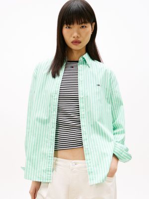 Tommy Jeans Striped Poplin Shirt