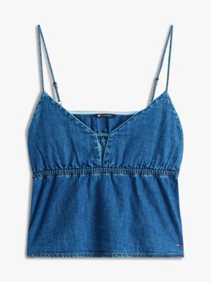 Женские джинсы Tommy Hilfiger Tommy Jeans Chambray Tank Top — фото 5