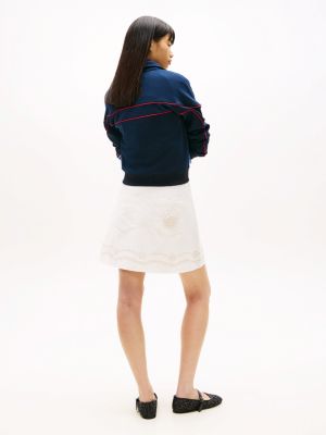 Tommy Hilfiger Tommy Jeans Embroidered Mini Skirt — фото 4