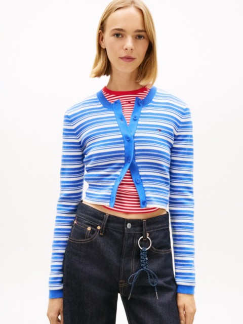 Женские джинсы Tommy Hilfiger Tommy Jeans Slim Fit Striped Cardigan