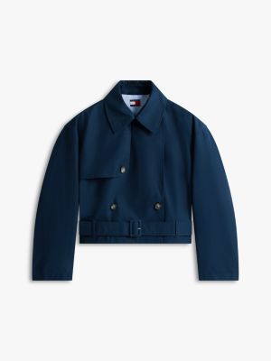 Женские куртки Tommy Hilfiger Tommy Jeans Water-Repellent Trench Coat — фото 5