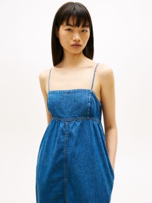 tommy hilfiger denim maxi dress Tommy Jeans Chambray Maxi Dress