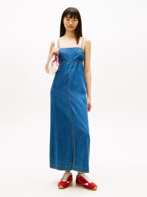 Tommy Jeans Chambray Maxi Dress