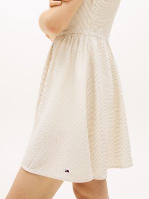 Женские платья Tommy Hilfiger Tommy Jeans Linen-Blend Skater Dress — фото 2