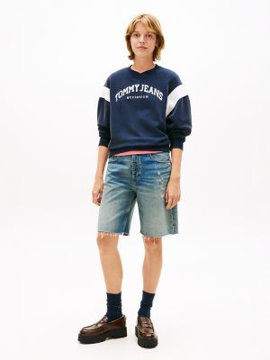 Женские джинсы Tommy Hilfiger Tommy Jeans Athletics Boxy Sweatshirt — фото 2