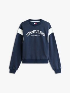 Tommy Jeans Athletics Boxy Sweatshirt — Navy 5