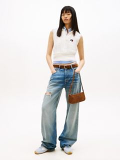Tommy Jeans Distressed Straight Jean — Denim Medium 2