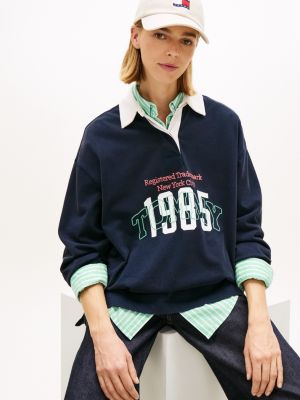 Женские джинсы Tommy Hilfiger Tommy Jeans 1985 Logo Oversized Rugby — фото 2