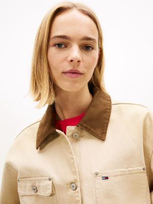 Женские куртки Tommy Hilfiger Tommy Jeans Oversized Barn Jacket — фото 2