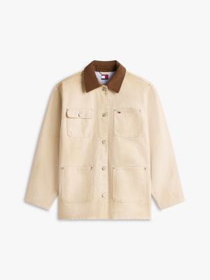 Женские куртки Tommy Hilfiger Tommy Jeans Oversized Barn Jacket — фото 5