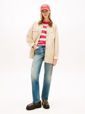 Женские куртки Tommy Hilfiger Tommy Jeans Oversized Barn Jacket — фото 3