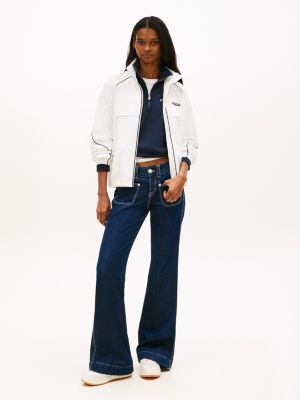 Tommy Jeans Low-Rise Bootcut Pocket Jean, Denim Dark