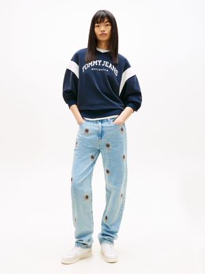 Женские джинсы Tommy Hilfiger Tommy Jeans Crest Slim Straight Jean — фото 2
