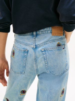 Женские джинсы Tommy Hilfiger Tommy Jeans Crest Slim Straight Jean — фото 3