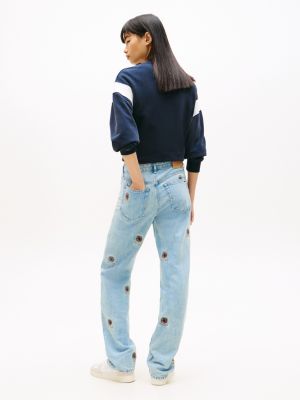 Женские джинсы Tommy Hilfiger Tommy Jeans Crest Slim Straight Jean — фото 4