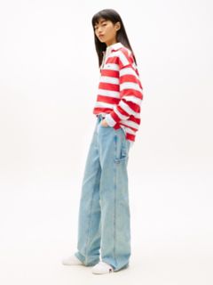 Tommy Jeans Distressed Straight Jean — Denim Light 2