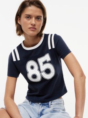 Женские футболки Tommy Hilfiger Tommy Jeans 85 Varsity T-Shirt — фото 2