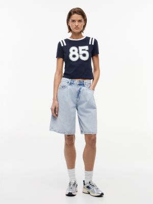 Женские футболки Tommy Hilfiger Tommy Jeans 85 Varsity T-Shirt — фото 3