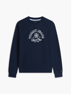 Женские джинсы Tommy Hilfiger Tommy Jeans Sports Club Logo Sweatshirt — фото 5