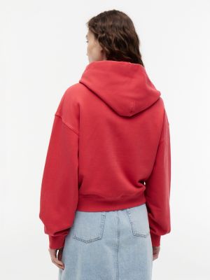 Женские джинсы Tommy Hilfiger Tommy Jeans Boxy Fit Garment-Dyed Hoodie — фото 4
