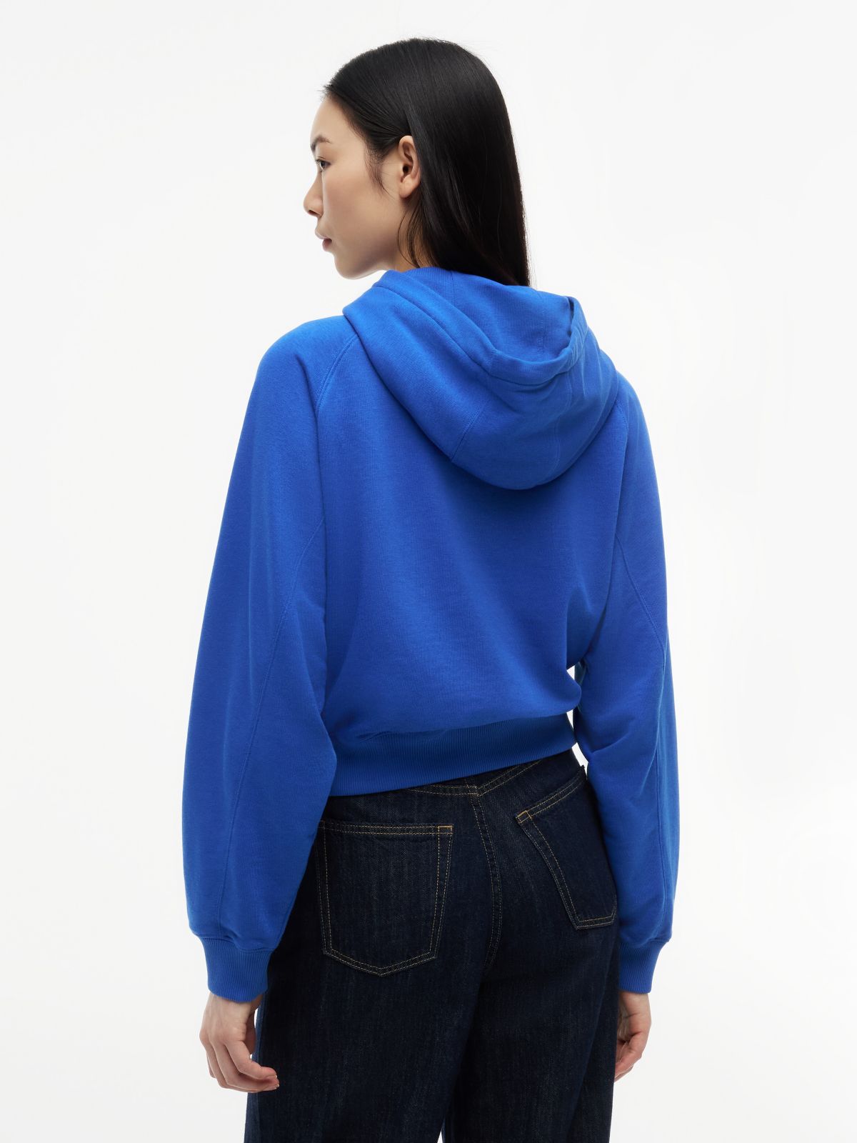 Tommy Jeans Raglan Hoodie — Noble Blue