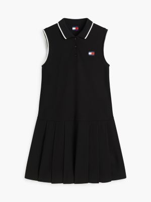 Женские платья Tommy Hilfiger Tommy Jeans Pleated Polo Mini Dress — фото 5