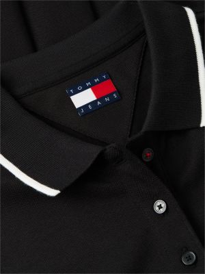Женские платья Tommy Hilfiger Tommy Jeans Pleated Polo Mini Dress — фото 6