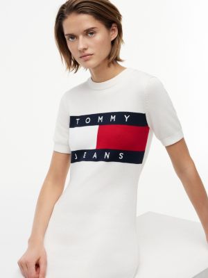 Tommy Hilfiger Tommy Jeans Flag Logo Sweater Dress — фото 2