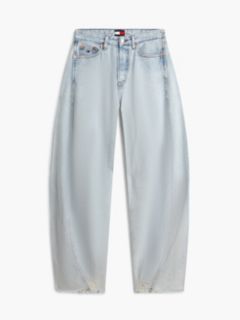 Tommy Jeans Distressed Barrel Jean — Denim Light 5