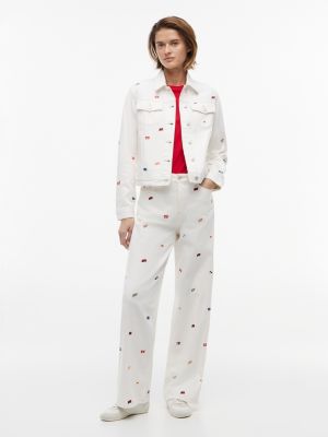 Женские куртки Tommy Hilfiger Tommy Jeans Sailing Flag Denim Jacket — фото 2