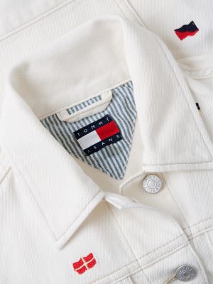 Женские куртки Tommy Hilfiger Tommy Jeans Sailing Flag Denim Jacket — фото 6