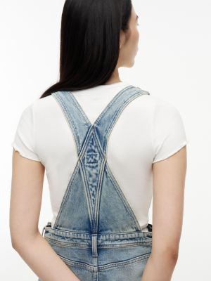 Tommy Hilfiger Tommy Jeans Denim Overall Mini Dress — фото 2