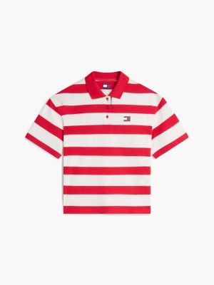 Женские джинсы Tommy Hilfiger Tommy Jeans Relaxed Fit Striped Polo — фото 5
