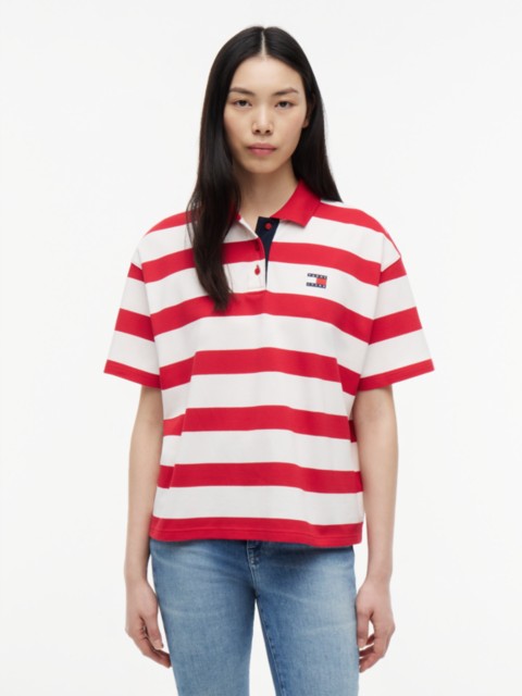 Женские джинсы Tommy Hilfiger Tommy Jeans Relaxed Fit Striped Polo