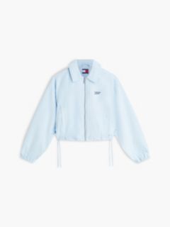 Tommy Jeans Seersucker Zip Jacket — Light Blue 5