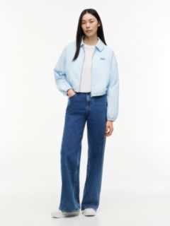 Tommy Jeans Seersucker Zip Jacket — Light Blue 2