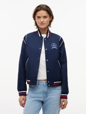 Tommy Jeans Varsity Bomber Jacket, Dark Night Navy