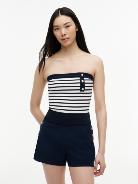 Женские джинсы Tommy Hilfiger Tommy Jeans Striped Bandeau Sweater