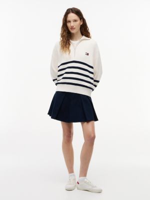 Женские джинсы Tommy Hilfiger Tommy Jeans Quarter-Zip Sweater — фото 2