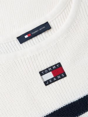Женские джинсы Tommy Hilfiger Tommy Jeans Striped Sweater Tank Top — фото 6