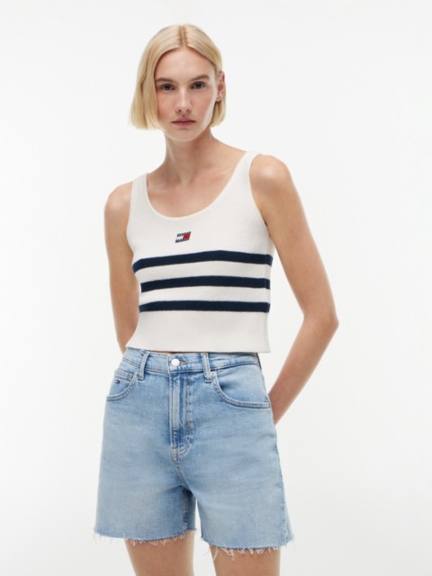 Женские джинсы Tommy Hilfiger Tommy Jeans Striped Sweater Tank Top