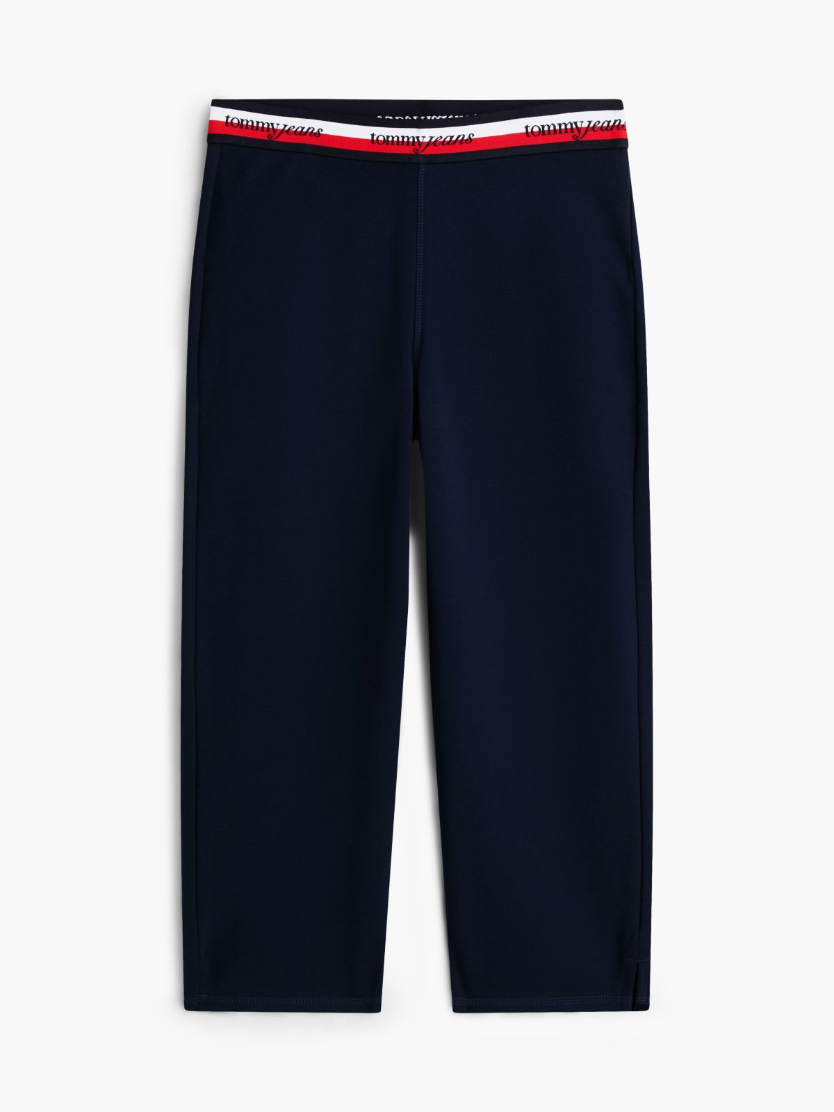 Tommy Jeans Logo Tape Capri Legging — Navy