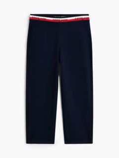 Tommy Jeans Logo Tape Capri Legging — Navy 5
