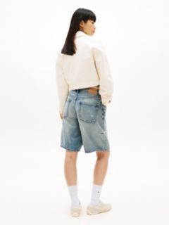 Tommy Jeans Blouson Zip Jacket — White Denim 4