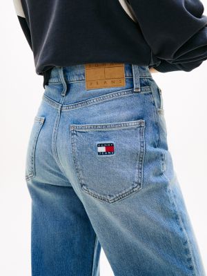 Женские джинсы Tommy Hilfiger Tommy Jeans Button-Fly Straight Jean — фото 3