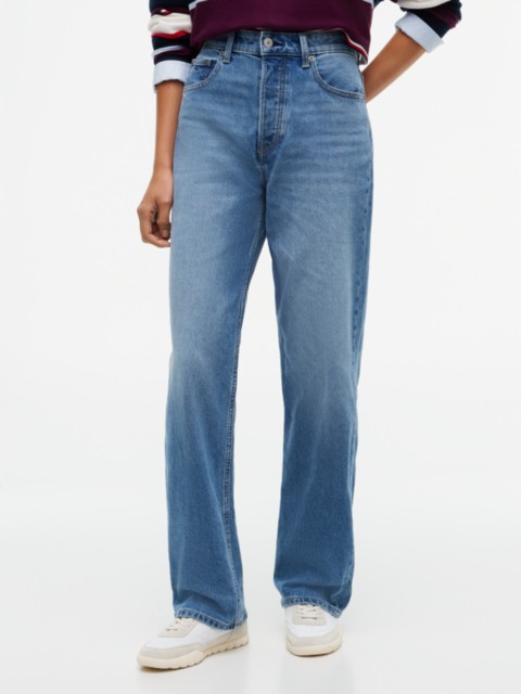 Женские джинсы Tommy Hilfiger Tommy Jeans Button-Fly Straight Jean