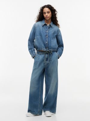 Женские джинсы Tommy Hilfiger Tommy Jeans Loose Wide Leg Pull-On Jean — фото 2